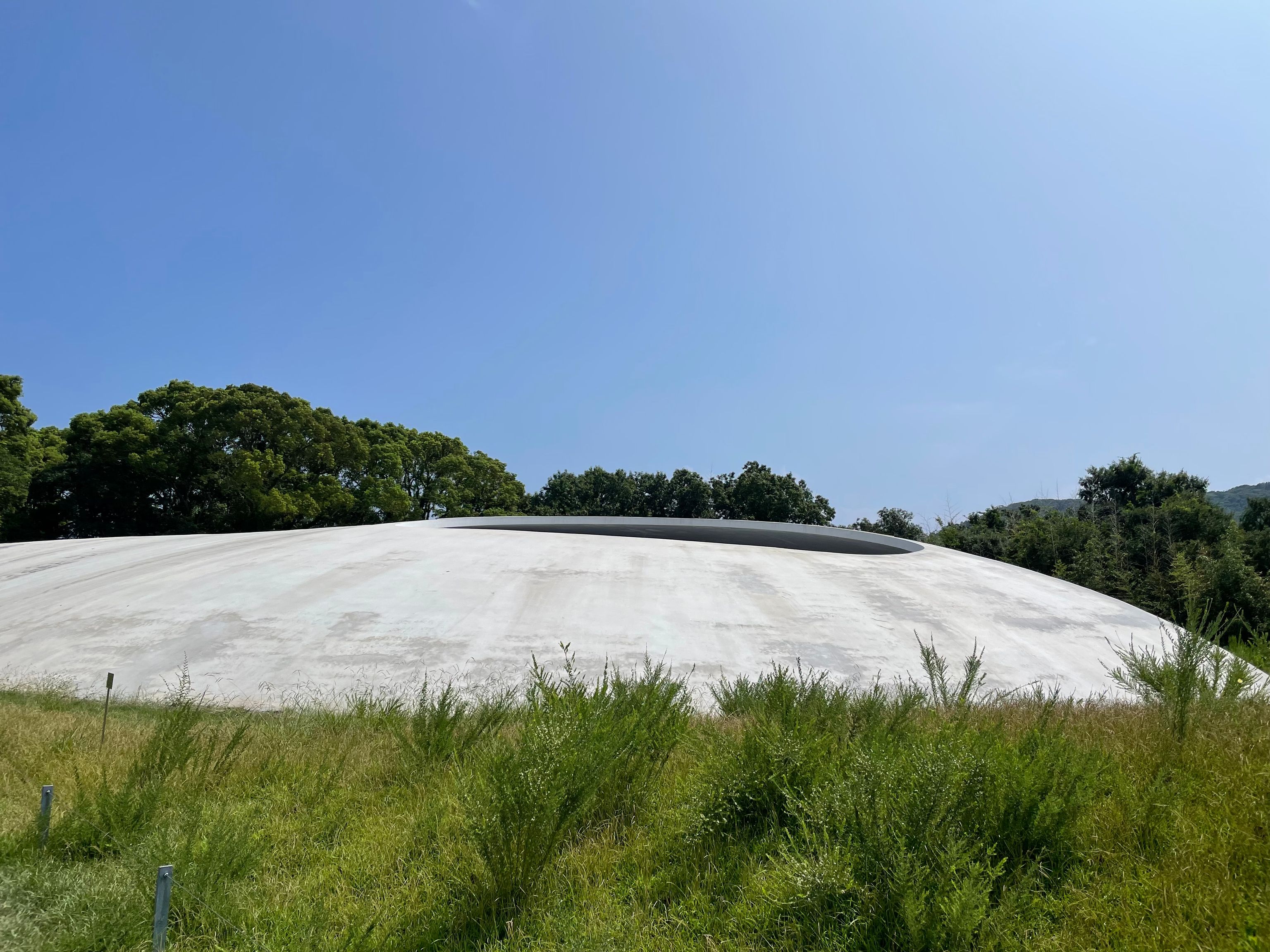 豊島美術館 母型